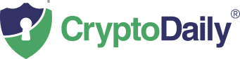Logotipo para cryptodaily, una plataforma de noticias y análisis sobre criptomonedas y blockchain.